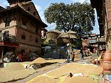 Kathmandu Bhaktapur 10-3 Potters Square At Harvest Time 